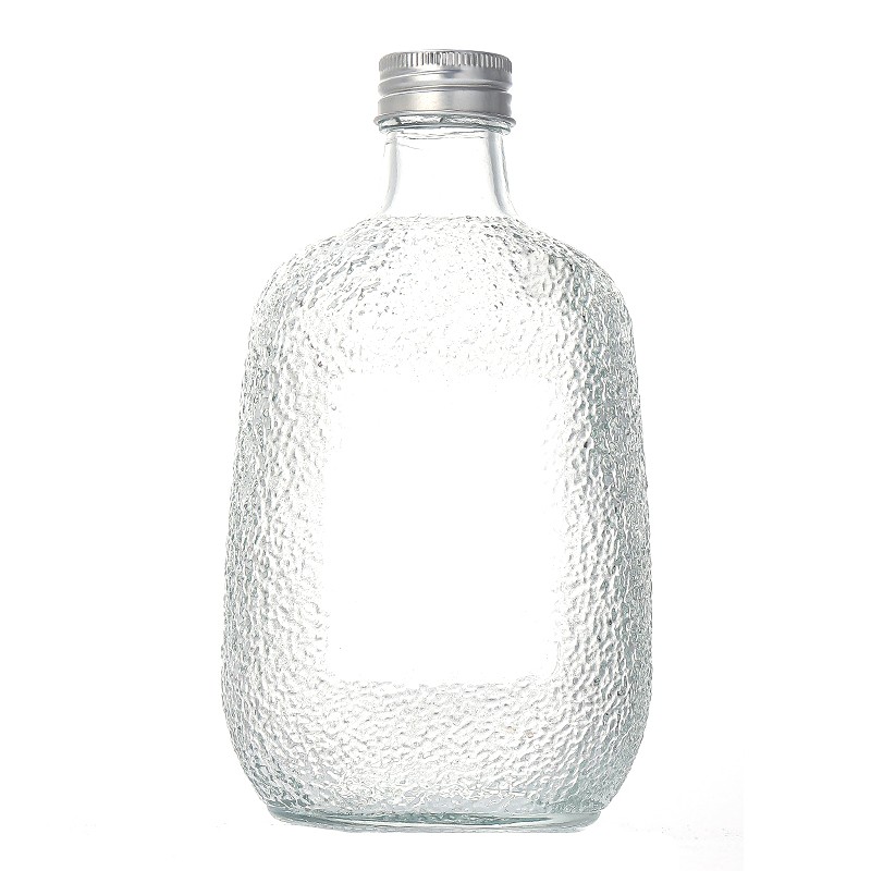 Patterned flat round500ml/16.91oz
